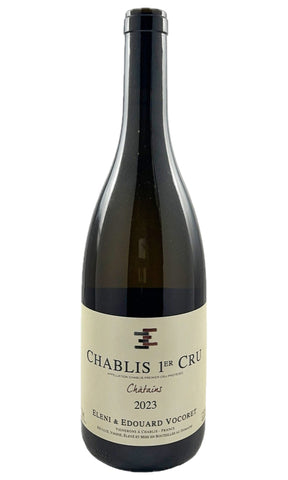 Bottle of Domaine Eleni & Edouard Vocoret, Chablis 1er Cru Chatains, 2023 - White Wine - Flatiron Wines & Spirits - New York