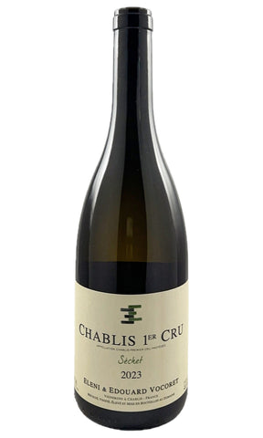 Bottle of Domaine Eleni & Edouard Vocoret, Chablis 1er Cru Sechet, 2023 - White Wine - Flatiron Wines & Spirits - New York