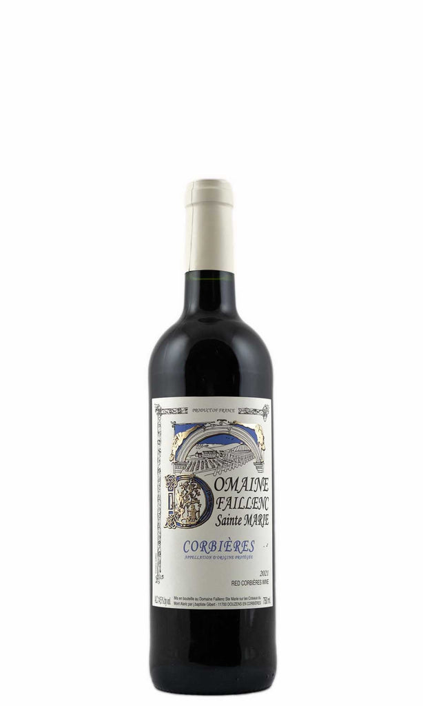 Bottle of Domaine Faillenc, Sainte-Marie Corbieres Rouge, 2021 - Red Wine - Flatiron Wines & Spirits - New York
