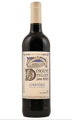 Bottle of Domaine Faillenc Sainte-Marie, Corbieres Rouge, 2022 - Red Wine - Flatiron Wines & Spirits - New York