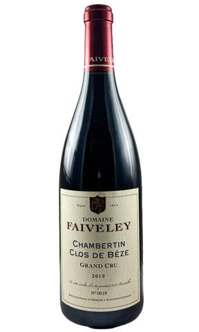 Bottle of Domaine Faiveley, Chambertin Clos de Beze Grand Cru, 2019 - Red Wine - Flatiron Wines & Spirits - New York