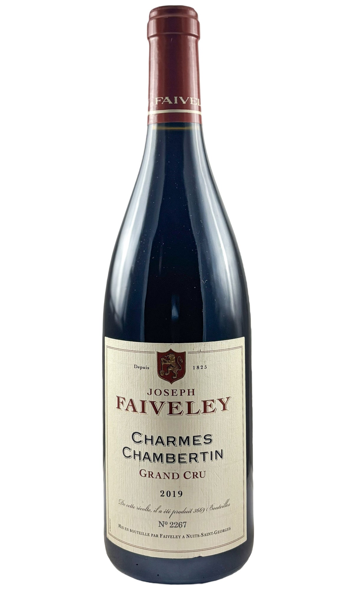 Bottle of Domaine Faiveley, Charmes Chambertin Grand Cru, 2019 - Red Wine - Flatiron Wines & Spirits - New York