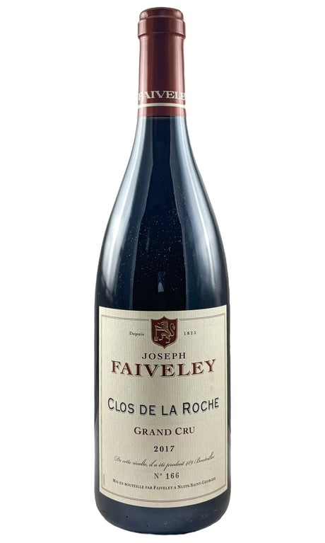 Bottle of Domaine Faiveley, Clos de la Roche Grand Cru, 2017 - Red Wine - Flatiron Wines & Spirits - New York