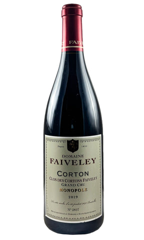 Bottle of Domaine Faiveley, Corton Clos des Cortons Faiveley Grand Cru, 2019 - Red Wine - Flatiron Wines & Spirits - New York
