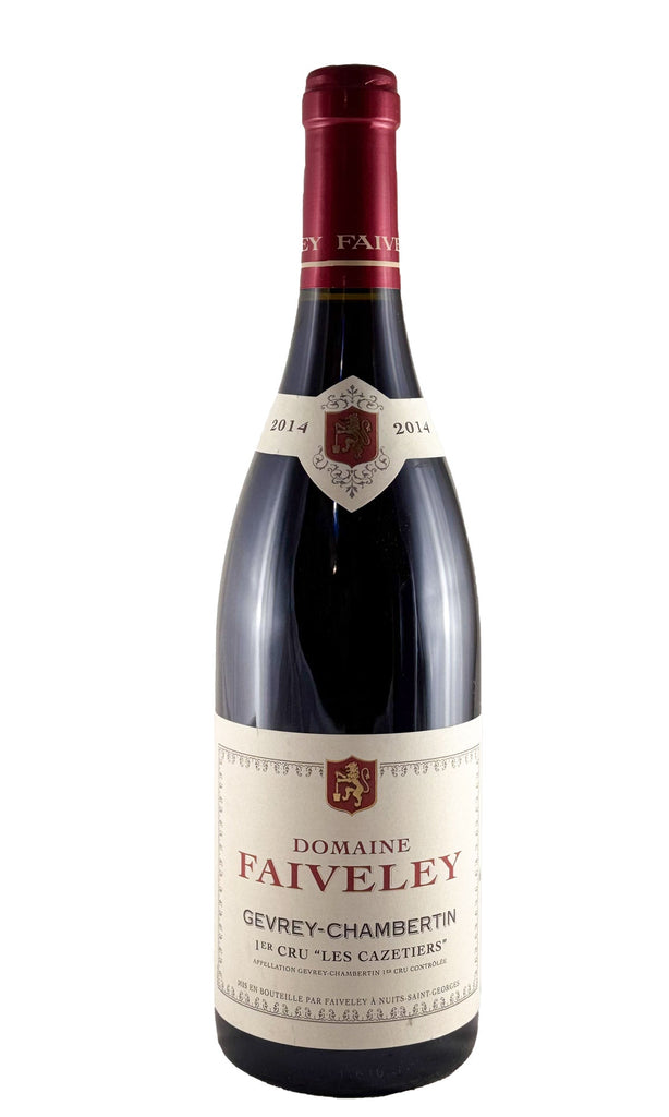 Bottle of Domaine Faiveley, Gevrey Chambertin Les Cazetiers, 2014 - Red Wine - Flatiron Wines & Spirits - New York