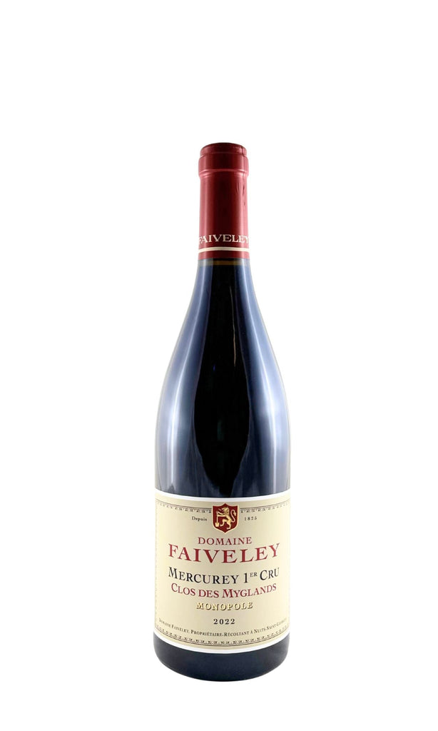 Bottle of Domaine Faiveley, Mercurey 1er Cru Clos des Myglands (Monopole), 2022 - Red Wine - Flatiron Wines & Spirits - New York