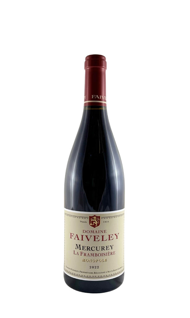 Bottle of Domaine Faiveley, Mercurey "La Framboisiere" (Monopole), 2022 - Red Wine - Flatiron Wines & Spirits - New York