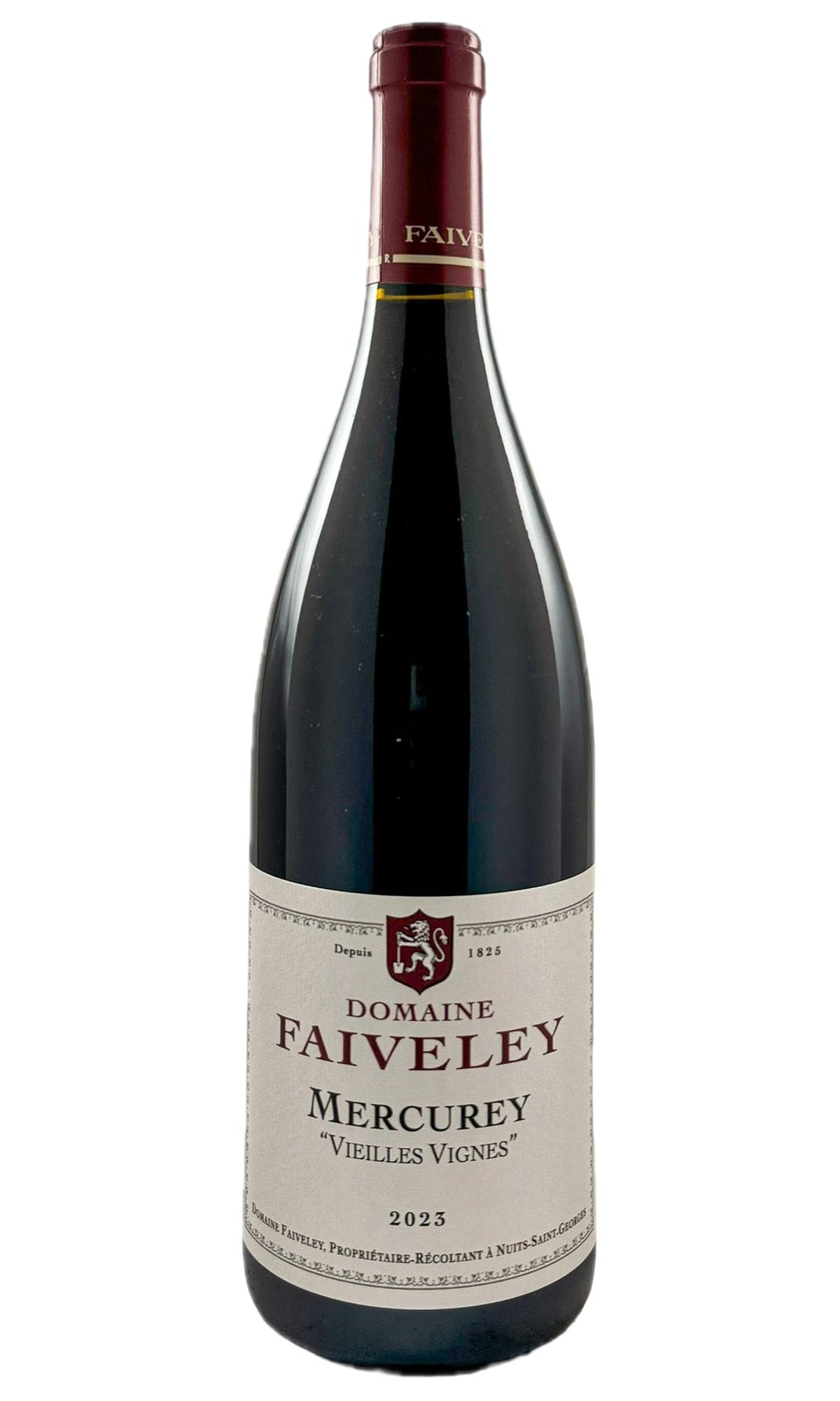Bottle of Domaine Faiveley, Mercurey Vieilles Vignes Rouge, 2023 - Red Wine - Flatiron Wines & Spirits - New York