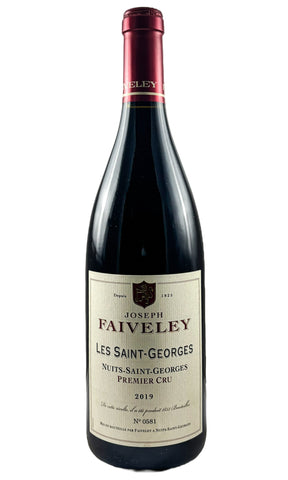 Bottle of Domaine Faiveley, Nuits-Saint-Georges 1er Cru Les Saint-Georges, 2019 - Red Wine - Flatiron Wines & Spirits - New York