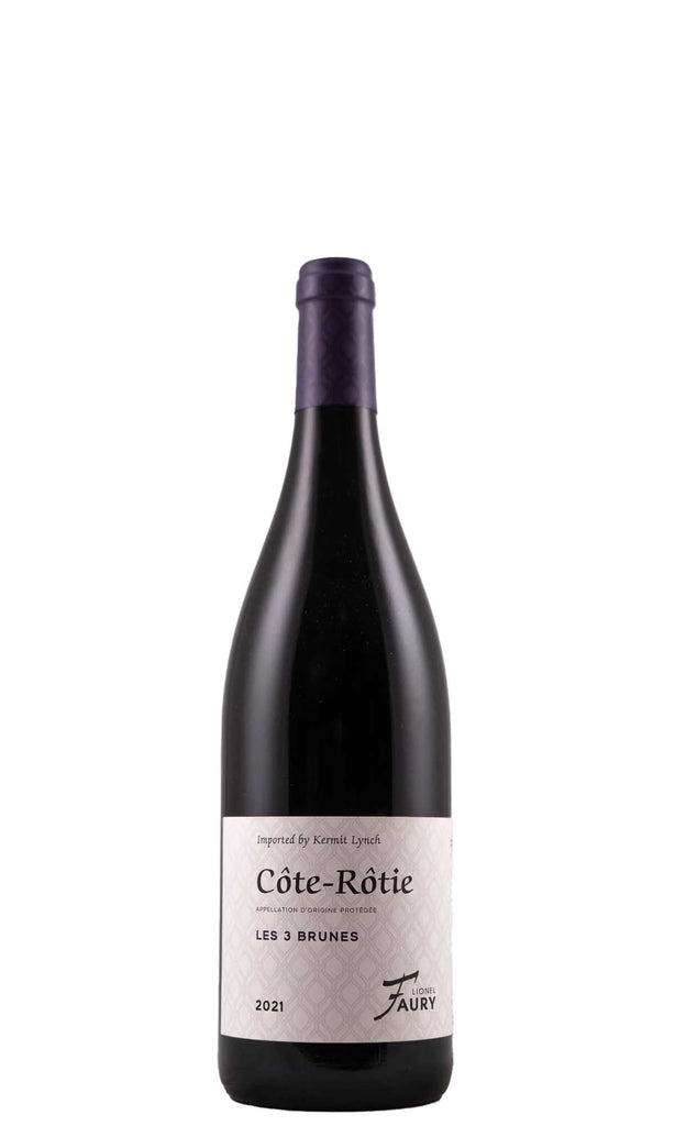 Bottle of Domaine Faury, Cote-Rotie 'Les 3 Brunes', 2021 - Red Wine - Flatiron Wines & Spirits - New York