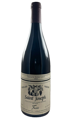 Bottle of Domaine Faury, Saint Joseph Vieilles Vignes, 2013 - Red Wine - Flatiron Wines & Spirits - New York