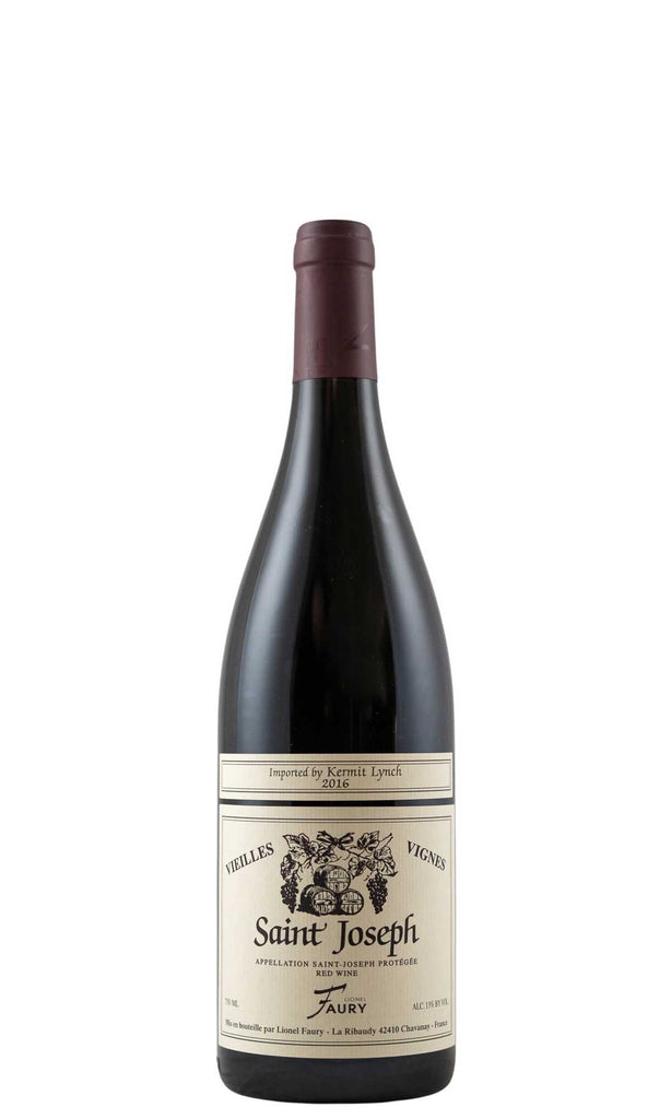 Bottle of Domaine Faury, Saint-Joseph Vieilles Vignes, 2016 - Red Wine - Flatiron Wines & Spirits - New York
