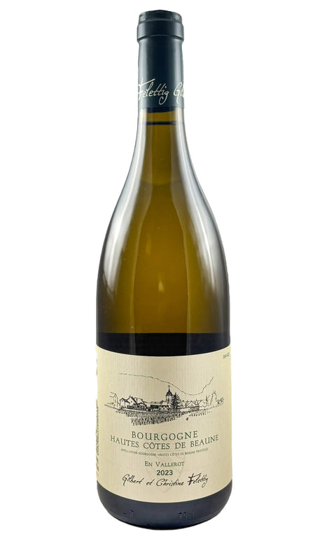 Bottle of Domaine Felettig, Bourgogne Hautes Cotes de Beaune En Vallerot, 2023 - White Wine - Flatiron Wines & Spirits - New York