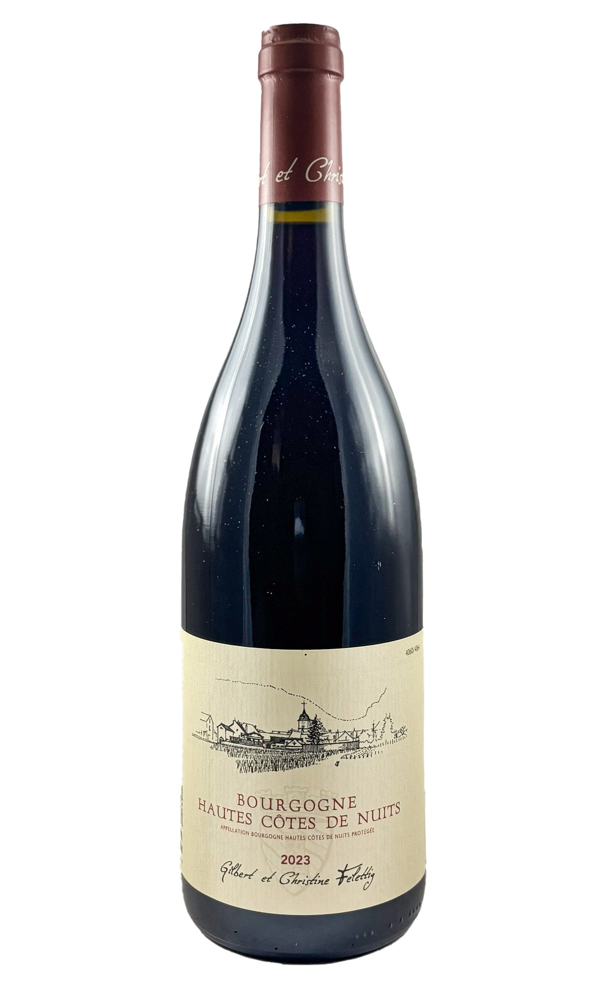Bottle of Domaine Felettig, Bourgogne Hautes Cotes de Nuits, 2023 - Red Wine - Flatiron Wines & Spirits - New York
