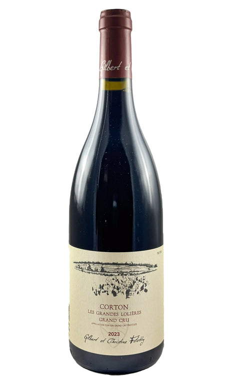Bottle of Domaine Felettig, Corton Grand Cru "Les Grandes Lolieres", 2023 - Red Wine - Flatiron Wines & Spirits - New York