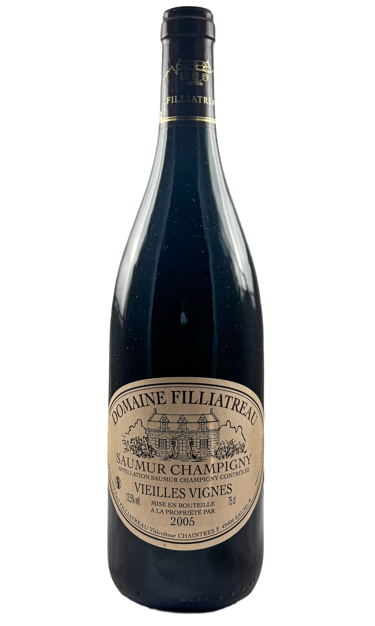 Bottle of Domaine Filliatreau, Saumur-Champigny Vieilles Vignes, 2005 - Red Wine - Flatiron Wines & Spirits - New York