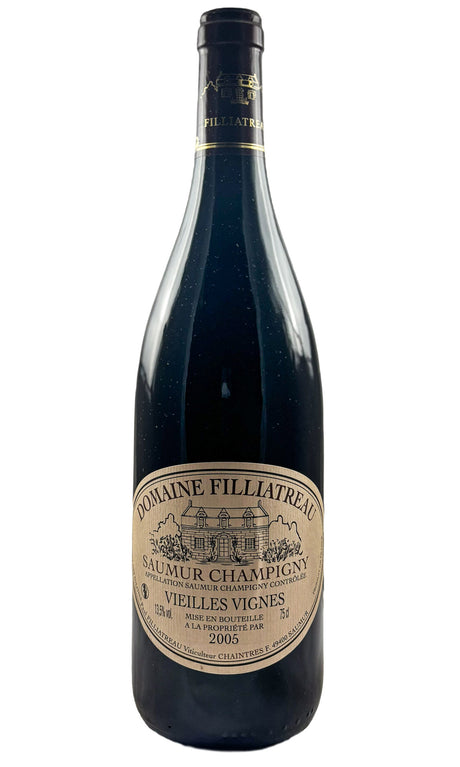 Bottle of Domaine Filliatreau, Saumur-Champigny Vieilles Vignes, 2005 - Red Wine - Flatiron Wines & Spirits - New York
