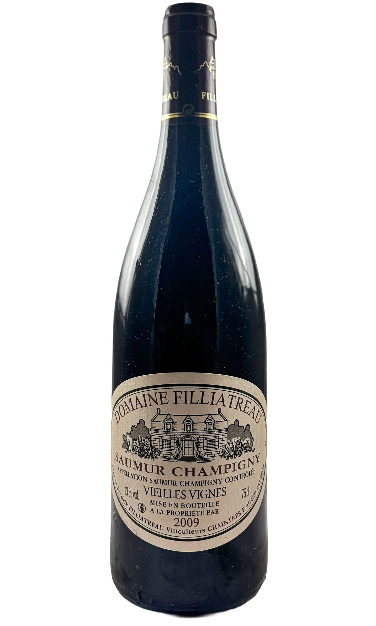 Bottle of Domaine Filliatreau, Saumur-Champigny Vieilles Vignes, 2009 - Red Wine - Flatiron Wines & Spirits - New York