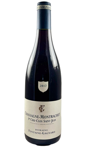 Bottle of Domaine Fontaine-Gagnard, Chassagne-Montrachet 1er Cru Clos Saint Jean (rouge), 2017 - Red Wine - Flatiron Wines & Spirits - New York