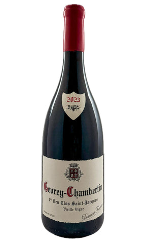 Bottle of Domaine Fourrier, Gevrey-Chambertin 1er Cru Clos Saint Jacques, 2023 - Red Wine - Flatiron Wines & Spirits - New York