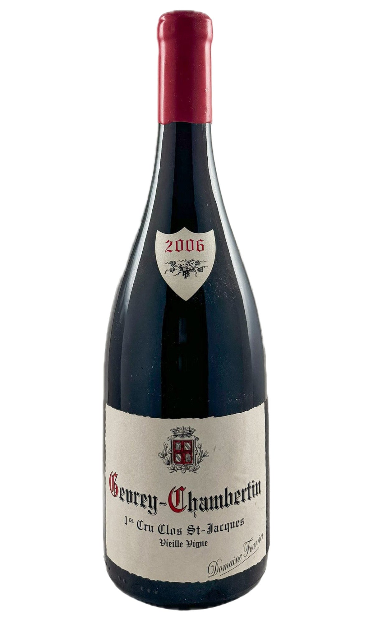Bottle of Domaine Fourrier, Gevrey-Chambertin 1er Cru "Clos St-Jacques" Vieille Vigne, 2006 - Red Wine - Flatiron Wines & Spirits - New York