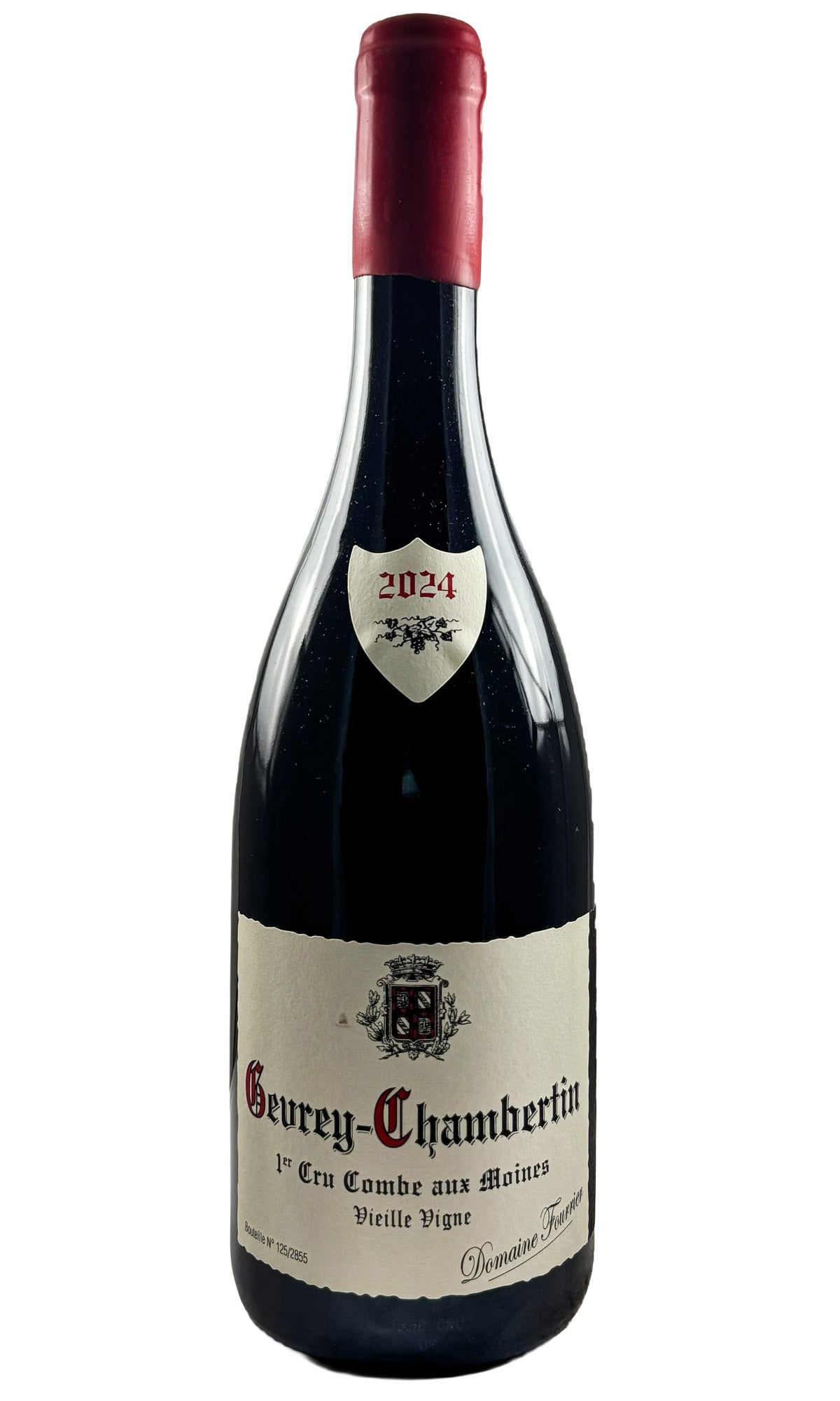 Bottle of Domaine Fourrier, Gevrey-Chambertin 1er Cru Combe aux Moines, 2024 - Red Wine - Flatiron Wines & Spirits - New York