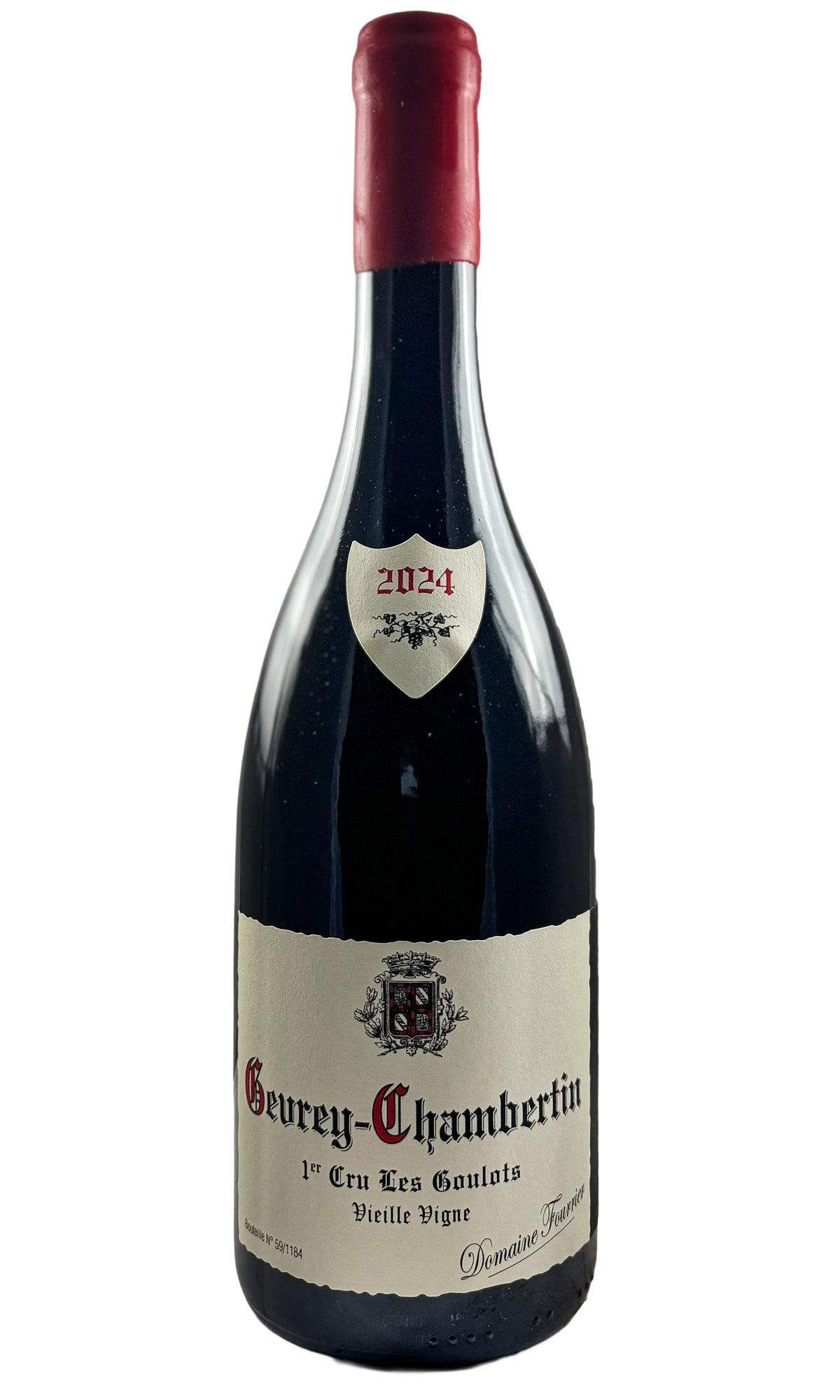 Bottle of Domaine Fourrier, Gevrey-Chambertin 1er Cru Les Goulots, 2024 - Red Wine - Flatiron Wines & Spirits - New York