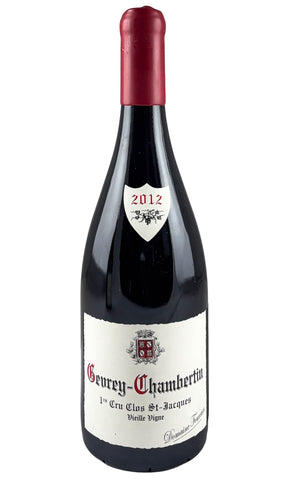 Bottle of Domaine Fourrier, Gevrey-Chambertin Clos Saint Jacques, 2012 - Red Wine - Flatiron Wines & Spirits - New York
