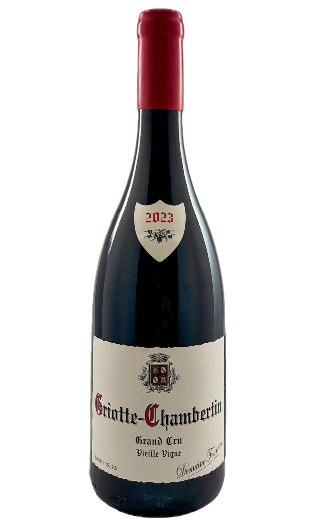 Bottle of Domaine Fourrier, Griotte-Chambertin Grand Cru, 2023 - Red Wine - Flatiron Wines & Spirits - New York
