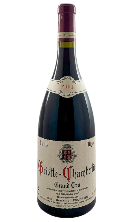 Bottle of Domaine Fourrier, Griotte Chambertin Vieilles Vignes Grand Cru, 2001 - Red Wine - Flatiron Wines & Spirits - New York