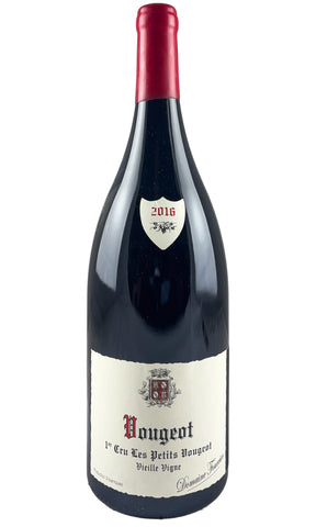 Bottle of Domaine Fourrier, Vougeot 1er Cru Les Petits Vougeots Vieilles Vignes, 2016 (1.5L) - Red Wine - Flatiron Wines & Spirits - New York