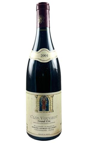 Bottle of Domaine Georges Mugneret-Gibourg, Clos Vougeot Grand Cru, 2001 - Red Wine - Flatiron Wines & Spirits - New York