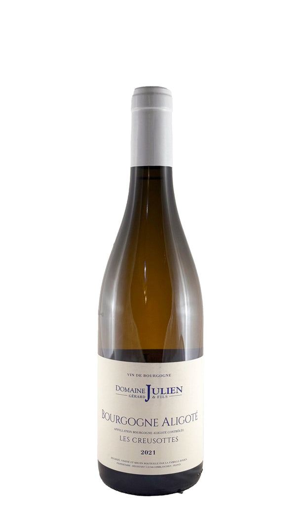 Bottle of Domaine Gerard Julien, Bourgogne Aligote Les Creusottes, 2021 - White Wine - Flatiron Wines & Spirits - New York