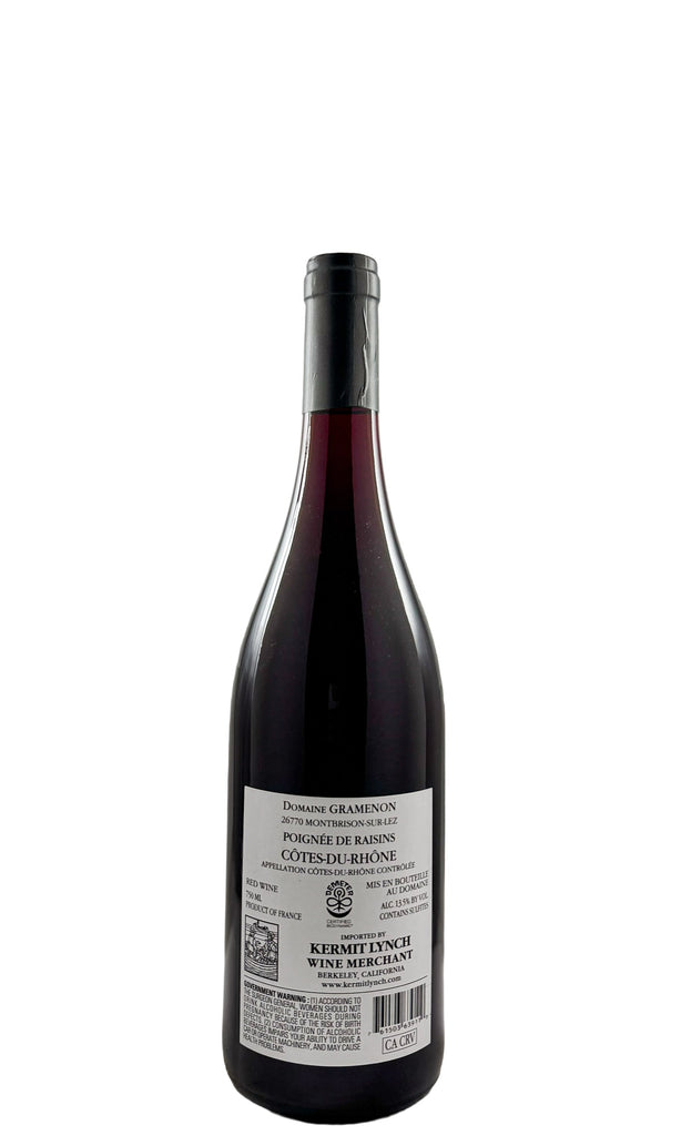 Bottle of Domaine Gramenon, Poignee de Raisins Cotes du Rhone, 2024 - Red Wine - Flatiron Wines & Spirits - New York