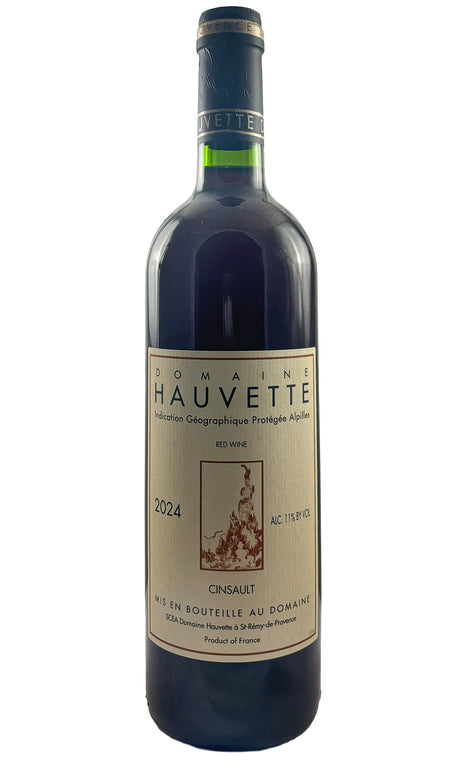 Bottle of Domaine Hauvette, Alpilles Rouge Cinsault, 2024 - Red Wine - Flatiron Wines & Spirits - New York
