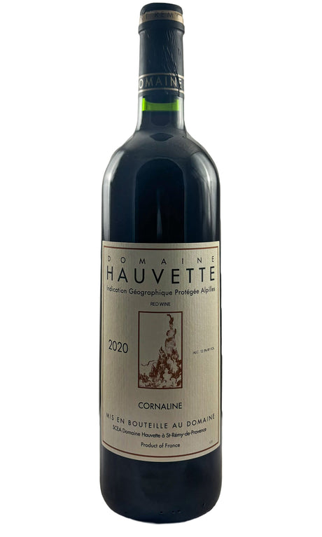 Bottle of Domaine Hauvette, Alpilles Rouge Cornaline, 2020 - Red Wine - Flatiron Wines & Spirits - New York