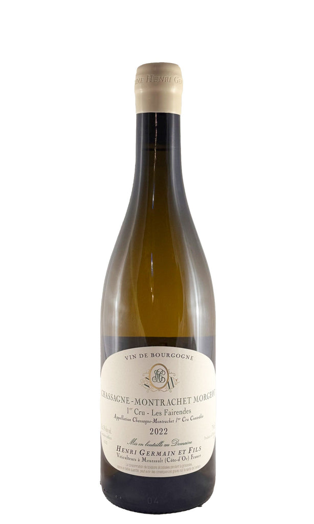 Bottle of Domaine Henri Germain et Fils, Chassagne Montrachet Morgeot Blanc, 2022 - White Wine - Flatiron Wines & Spirits - New York