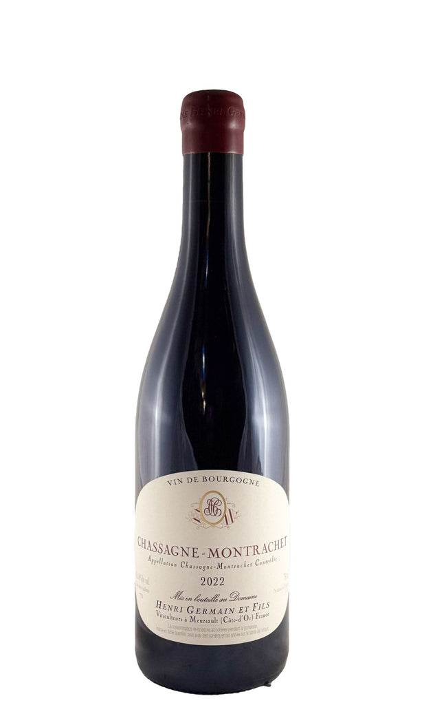 Bottle of Domaine Henri Germain et Fils, Chassagne Montrachet Rouge, 2022 - Red Wine - Flatiron Wines & Spirits - New York