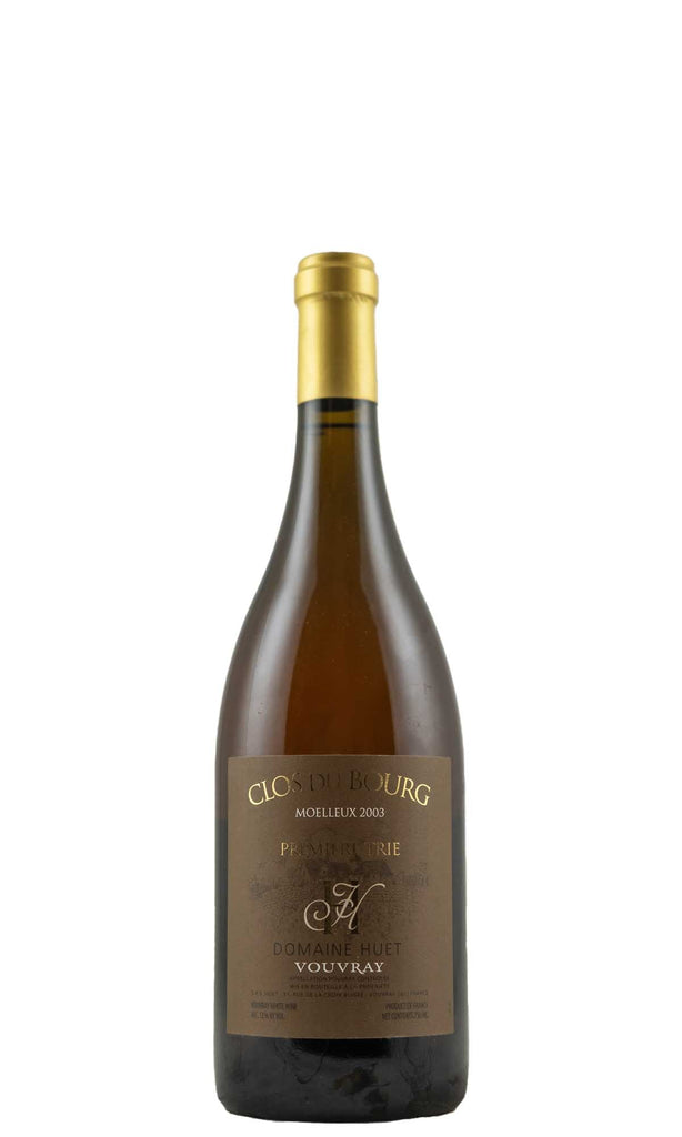 Bottle of Domaine Huet, Clos Du Bourg Moelleux 1er Trie, 2003 - White Wine - Flatiron Wines & Spirits - New York