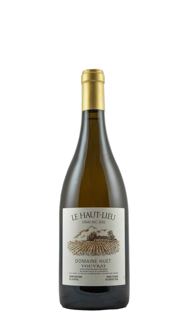 Bottle of Domaine Huet, Haut-Lieu Demi-Sec, 2022 - White Wine - Flatiron Wines & Spirits - New York