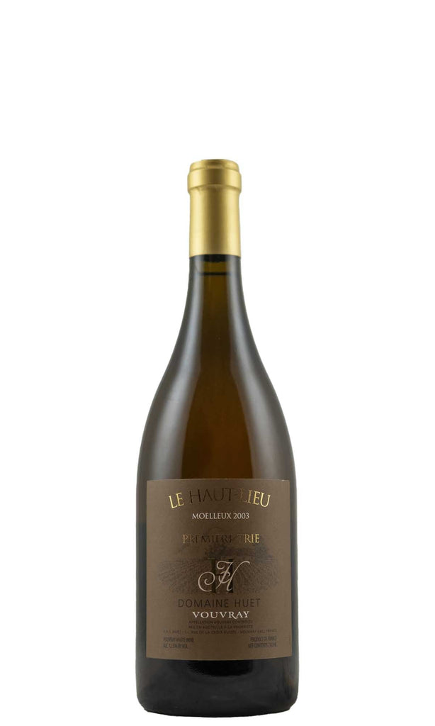 Bottle of Domaine Huet, Haut-Lieu Moelleux 1er Trie, 2003 - White Wine - Flatiron Wines & Spirits - New York