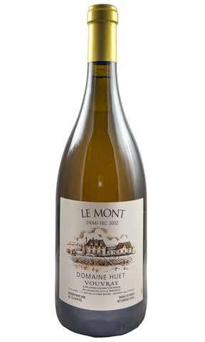 Bottle of Domaine Huet, Vouvray Le Mont Demi-Sec, 2022 - White Wine - Flatiron Wines & Spirits - New York