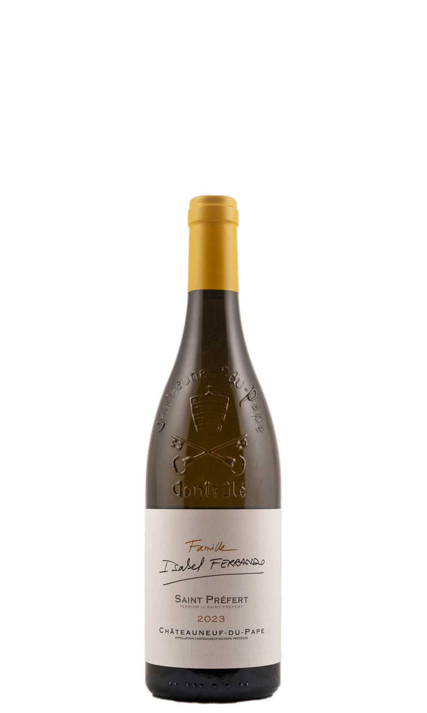 Bottle of Domaine Isabel Ferrando, Chateauneuf du Pape Blanc, 2023 - White Wine - Flatiron Wines & Spirits - New York