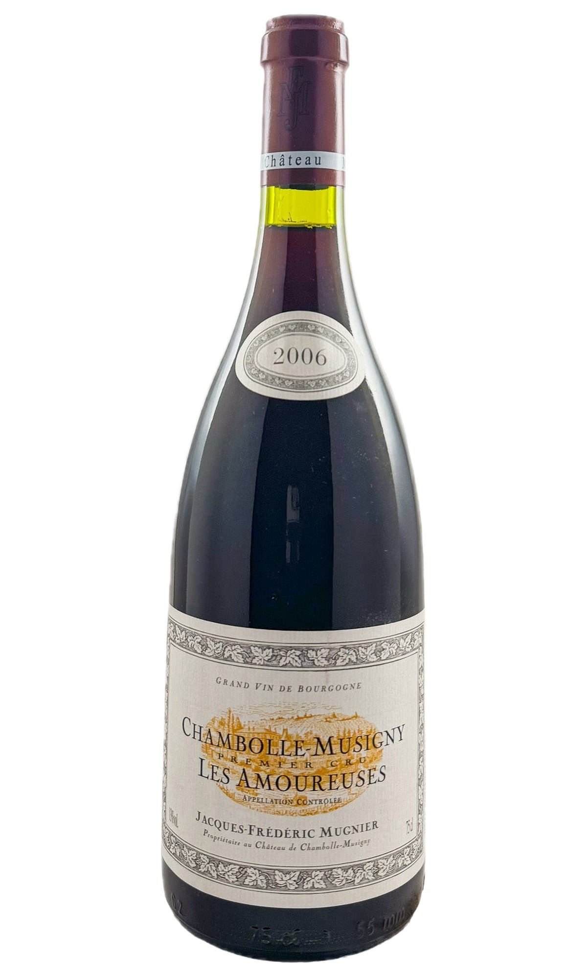 Bottle of Domaine Jacques-Frederic Mugnier, Chambolle Musigny 1er Cru Les Amoureuses, 2006 - Red Wine - Flatiron Wines & Spirits - New York