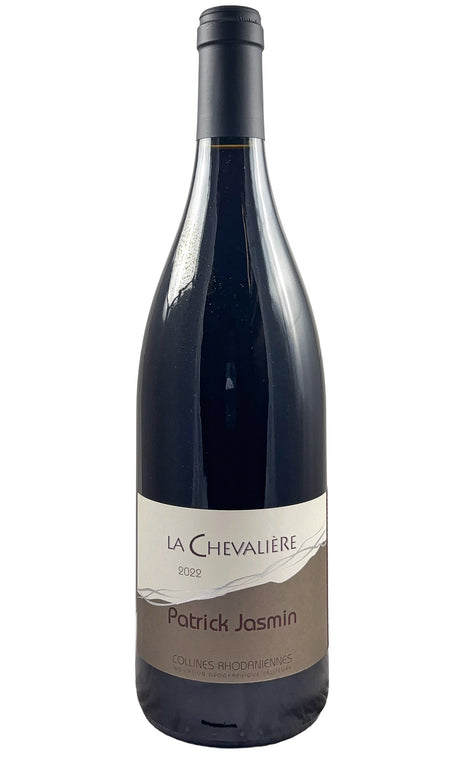 Bottle of Domaine Jasmin, Collines Rhodaniennes La Chevaliere Rouge, 2022 - Red Wine - Flatiron Wines & Spirits - New York
