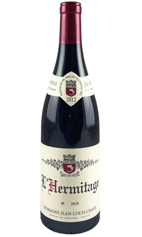 Bottle of Domaine Jean-Louis Chave, Hermitage, 2012 - Red Wine - Flatiron Wines & Spirits - New York