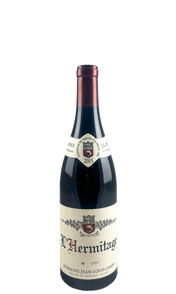 Bottle of Domaine Jean-Louis Chave, Hermitage, 2015 - Red Wine - Flatiron Wines & Spirits - New York