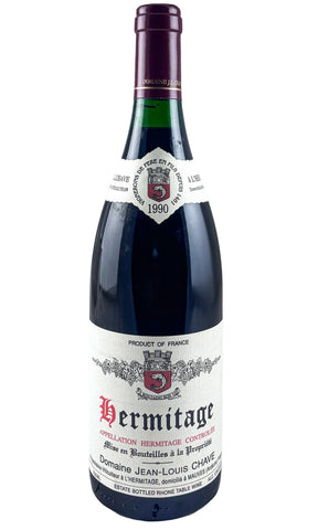 Bottle of Domaine Jean-Louis Chave, Hermitage Rouge, 1990 - Red Wine - Flatiron Wines & Spirits - New York