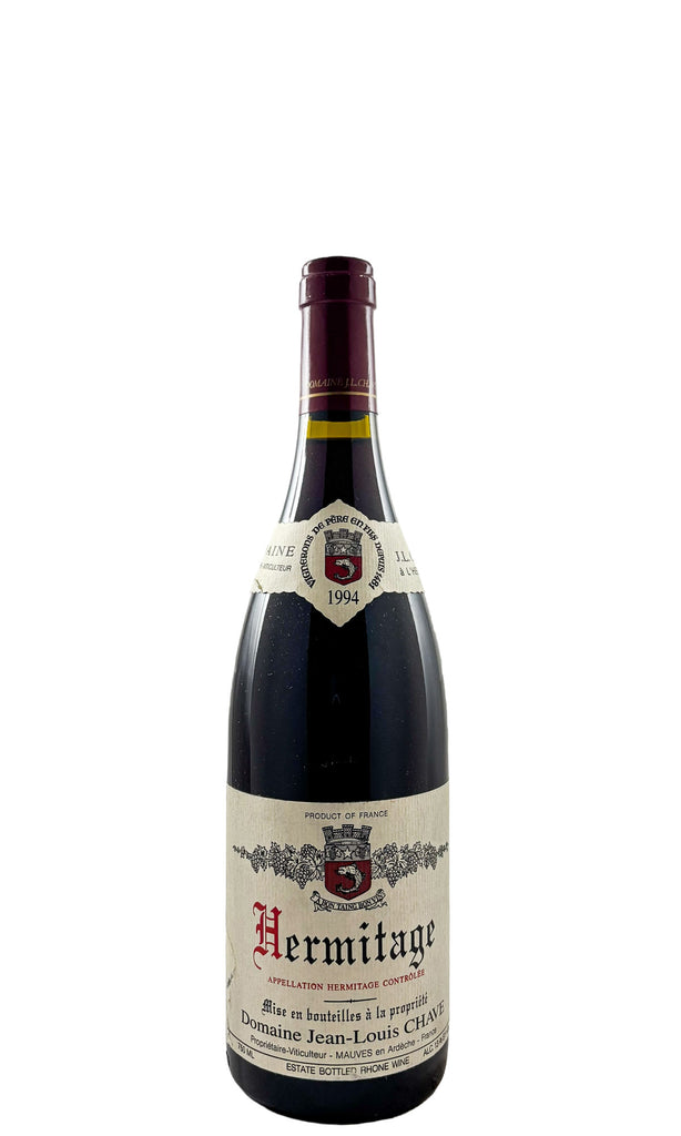 Bottle of Domaine Jean-Louis Chave, Hermitage Rouge, 1994 - Red Wine - Flatiron Wines & Spirits - New York