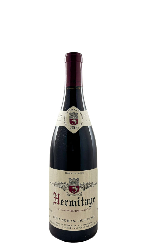Bottle of Domaine Jean-Louis Chave, Hermitage Rouge, 2000 - Red Wine - Flatiron Wines & Spirits - New York